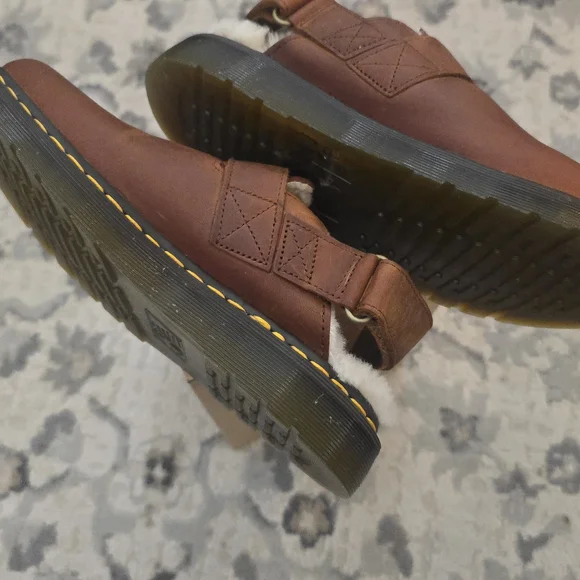 Dr. Martens Brown Leather Shoes - Picture 2 of 3